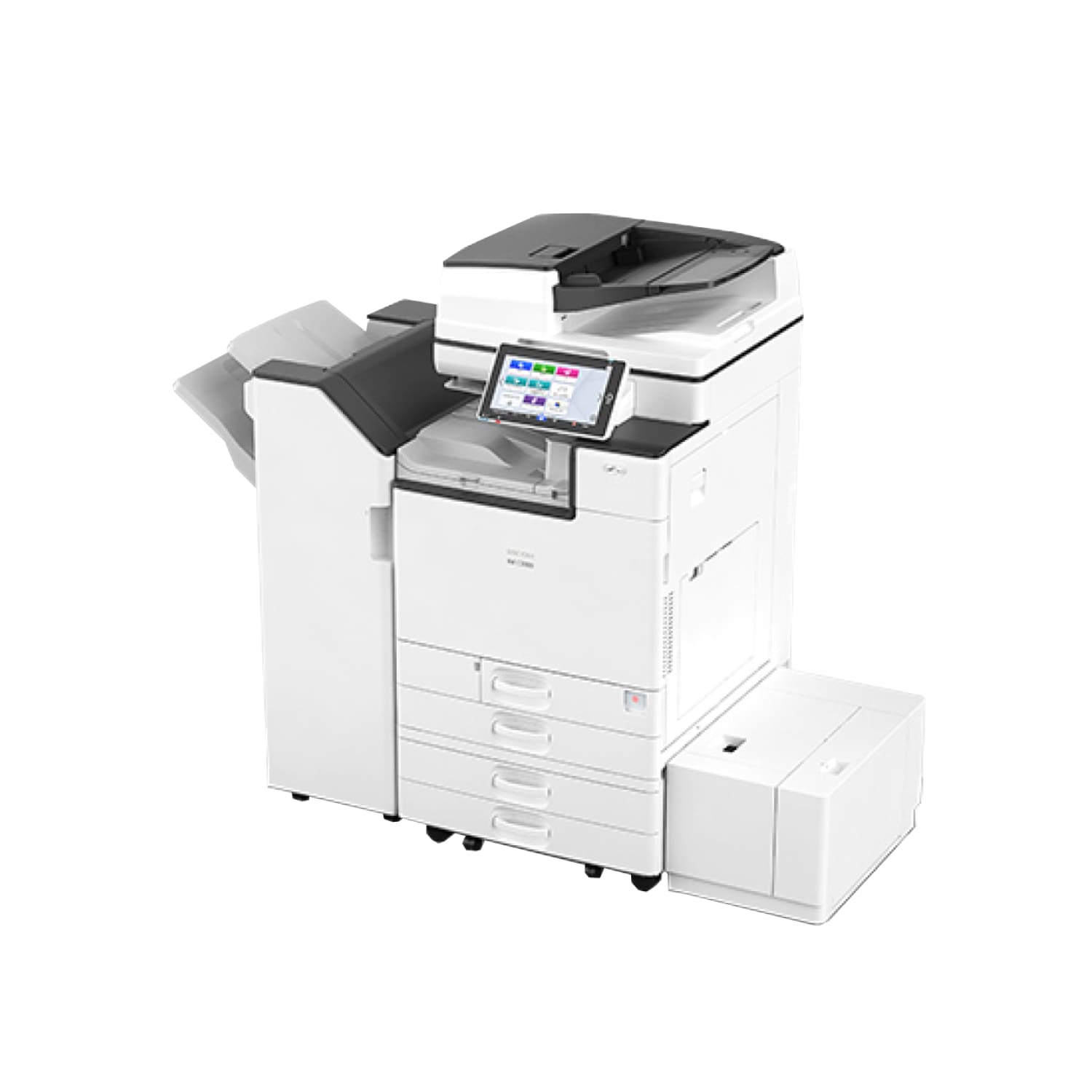 Floor standing copier